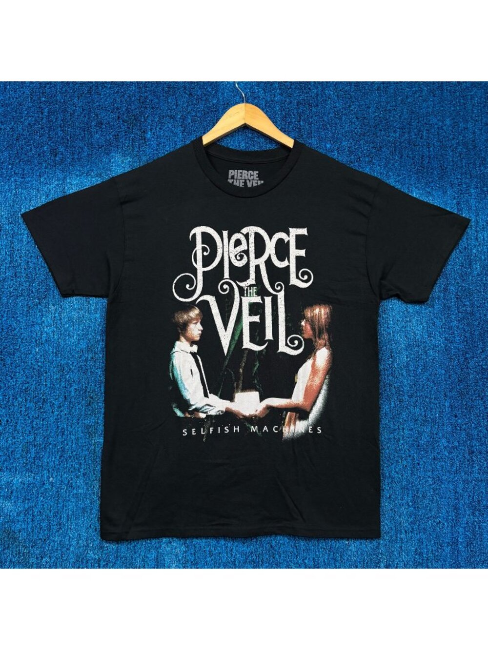 Pierce The Veil Selfish Machines Rock T-Shirt Size Large